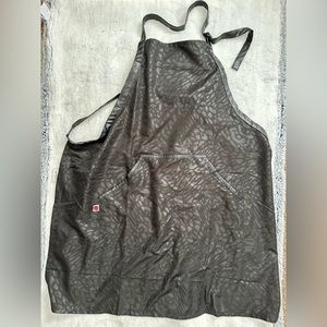 Black Leopard Print Hair Stylist Apron